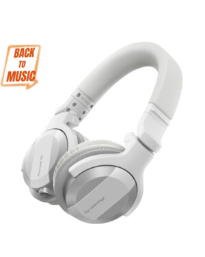 Pioneer DJ HDJ-CUE1BT On-ear Bluetooth DJ Headphone - White