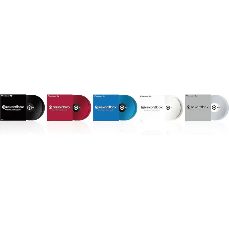 Pioneer DJ Rekordbox Control Vinyl Transparent - RB-VD1-CL/WL (Pair) - Image 4