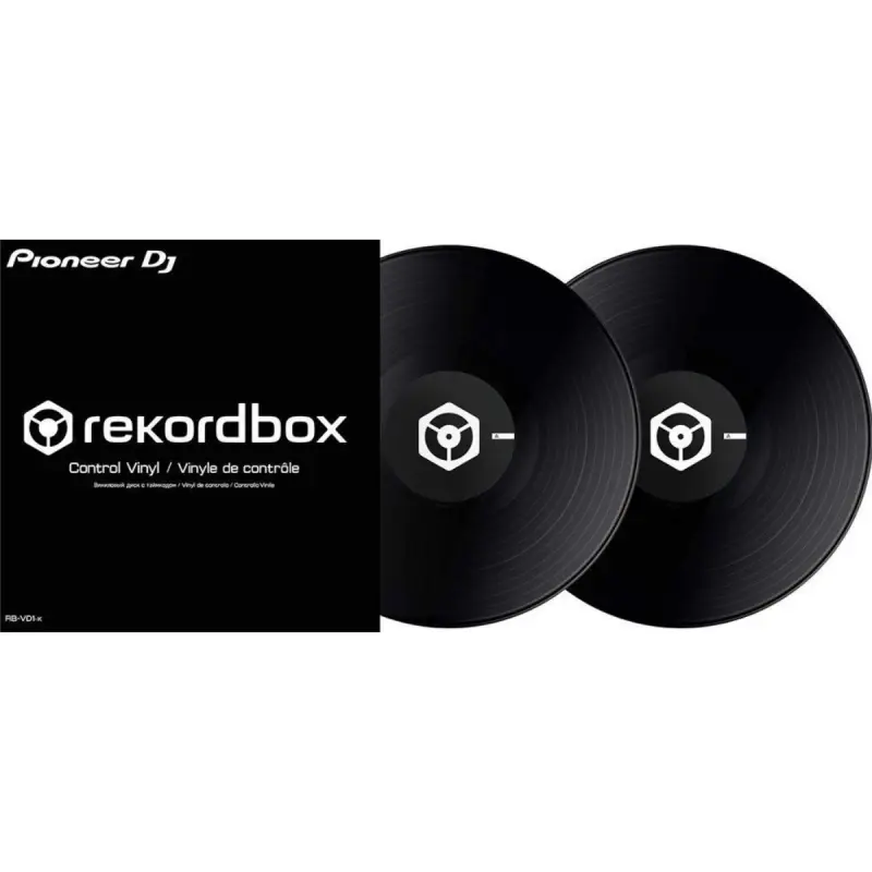 Pioneer DJ Rekordbox Control Vinyl Black - RB-VD1-K/WL (Pair) - Image 2