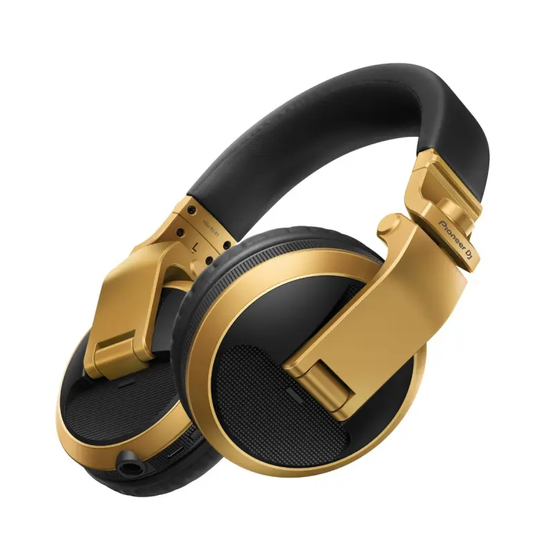 Pioneer DJ HDJ-X5BTN Over-Ear DJ Headphones with Bluetooth-Gold