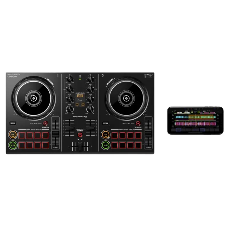 Pioneer DJ DDJ-200 2-deck Rekordbox DJ Controller - Image 4