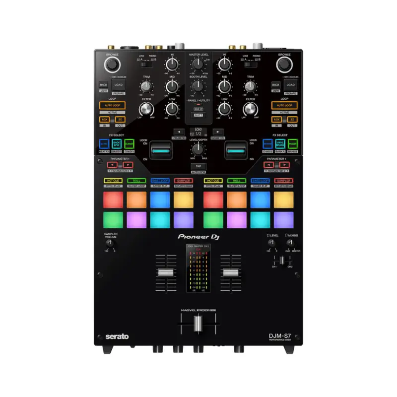 Pioneer DJ DJM-S7 2-Channel DJ Battle Mixer