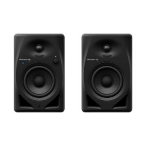 Pioneer DJ DM-40D-BT 4-inch Desktop Active Monitor Speaker with Bluetooth-Black