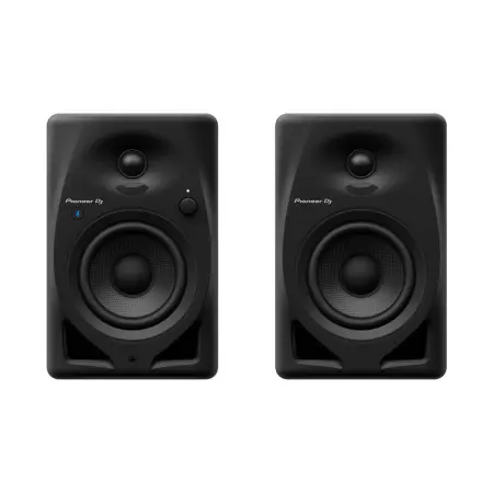 Pioneer DJ DM-40D-BT 4-inch Desktop Active Monitor Speaker with Bluetooth-Black