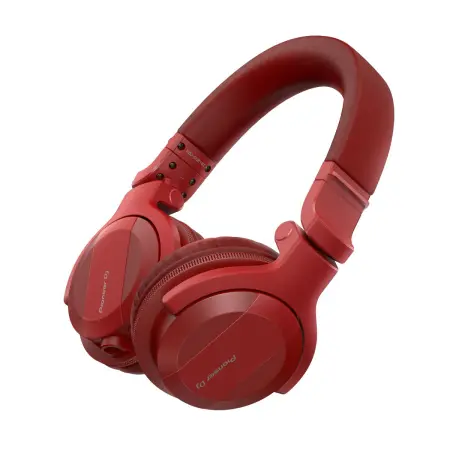 Pioneer DJ HDJ-CUE1BT On-ear Bluetooth DJ Headphone - Red