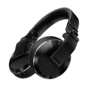 Pioneer DJ HDJ-X10 professional over-ear headphones in black, designed for high-quality sound and comfort for DJs.