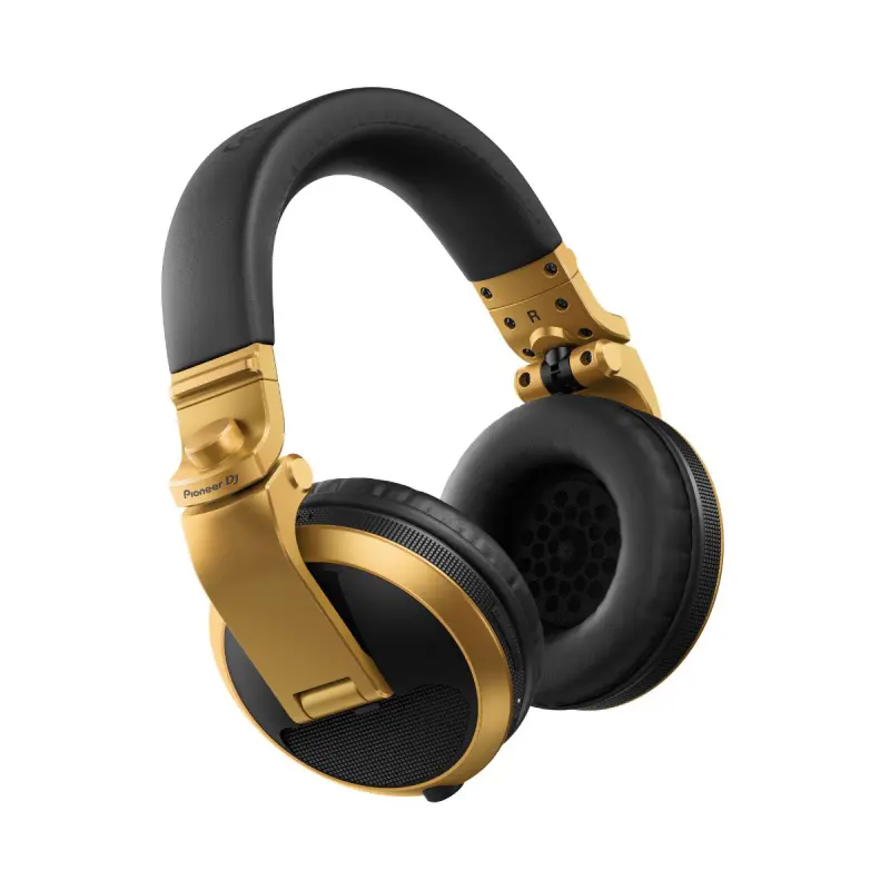 Pioneer DJ HDJ-X5BTN Over-Ear DJ Headphones with Bluetooth-Gold - Image 4