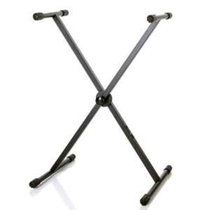 Bespeco BAS25 Single Keyboard Stand - Black