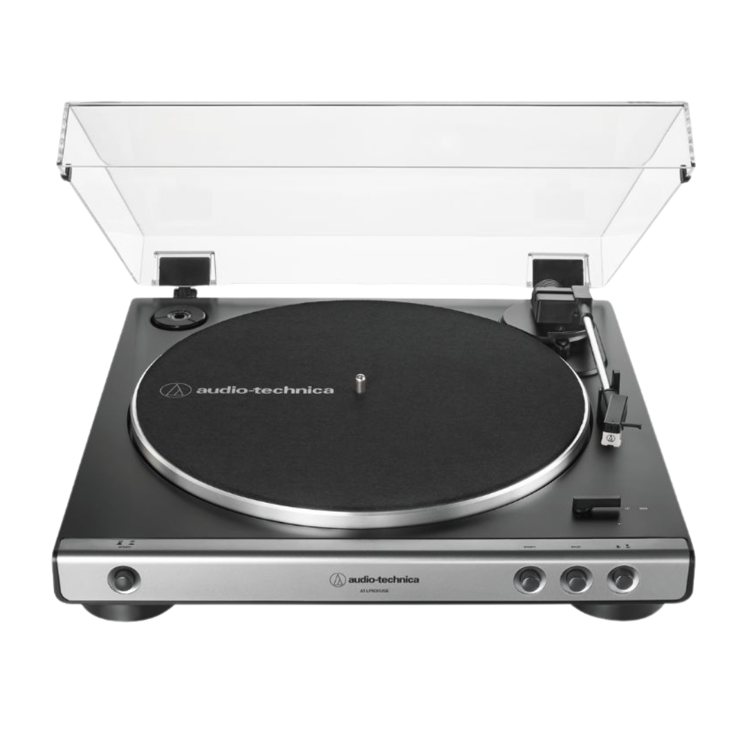 Audio-Technica AT-LP60XUSB Automatic Belt-Drive Turntable - Gun Metal