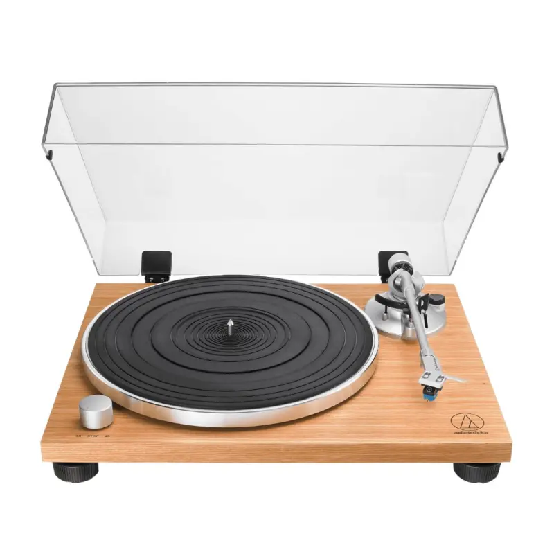 Audio-Technica AT-LPW30TK Manual Two-Speed Turntable (Teak)