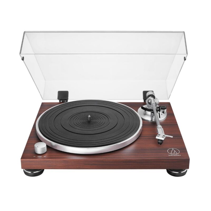 Audio-Technica AT-LPW50BT-RW Manual Two-Speed Turntable with Bluetooth