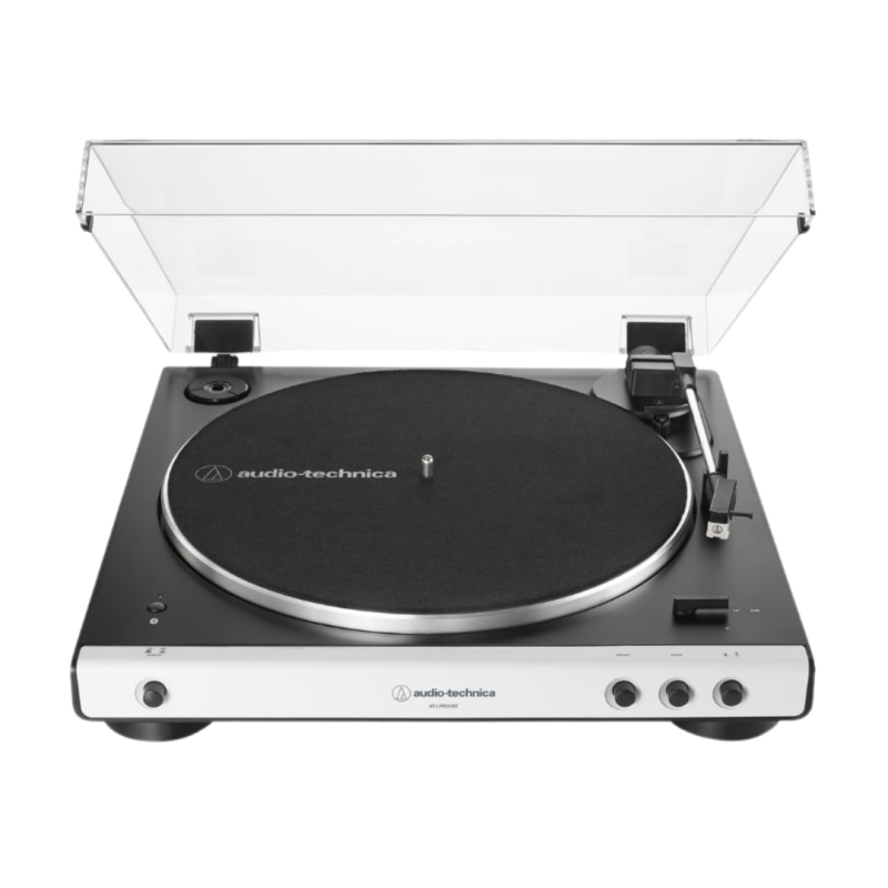 Audio-Technica AT-LP60XBT Stereo Turntable with Bluetooth (White)