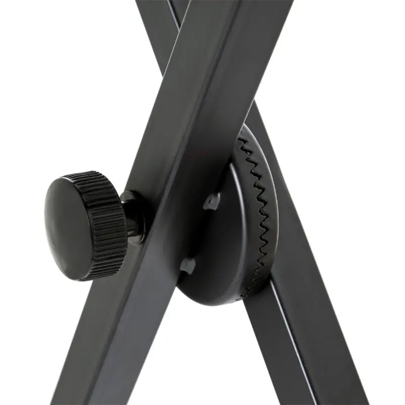 Bespeco BAS25 Single Keyboard Stand - Black - Image 2