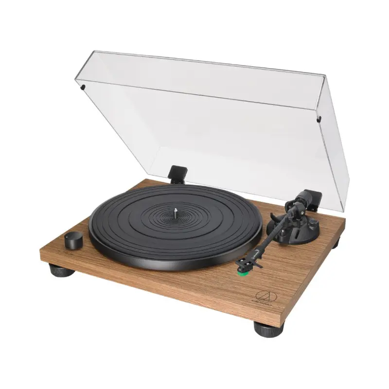 Audio-Technica AT-LPW40WN Stereo Turntable (Walnut) - Image 2