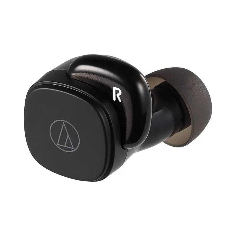 Audio-Technica ATH-SQ1TW Wireless Earbuds - Black - Image 4