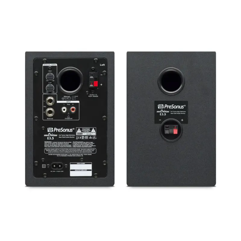 PreSonus Eris E3.5 3.5-inch Powered Studio Monitors (Pair) - Image 2