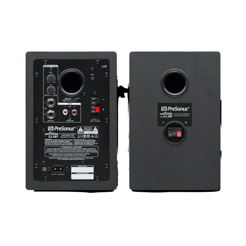 PreSonus Eris E3.5BT 3.5-inch Powered Bluetooth Studio Monitors (Pair) - Image 2
