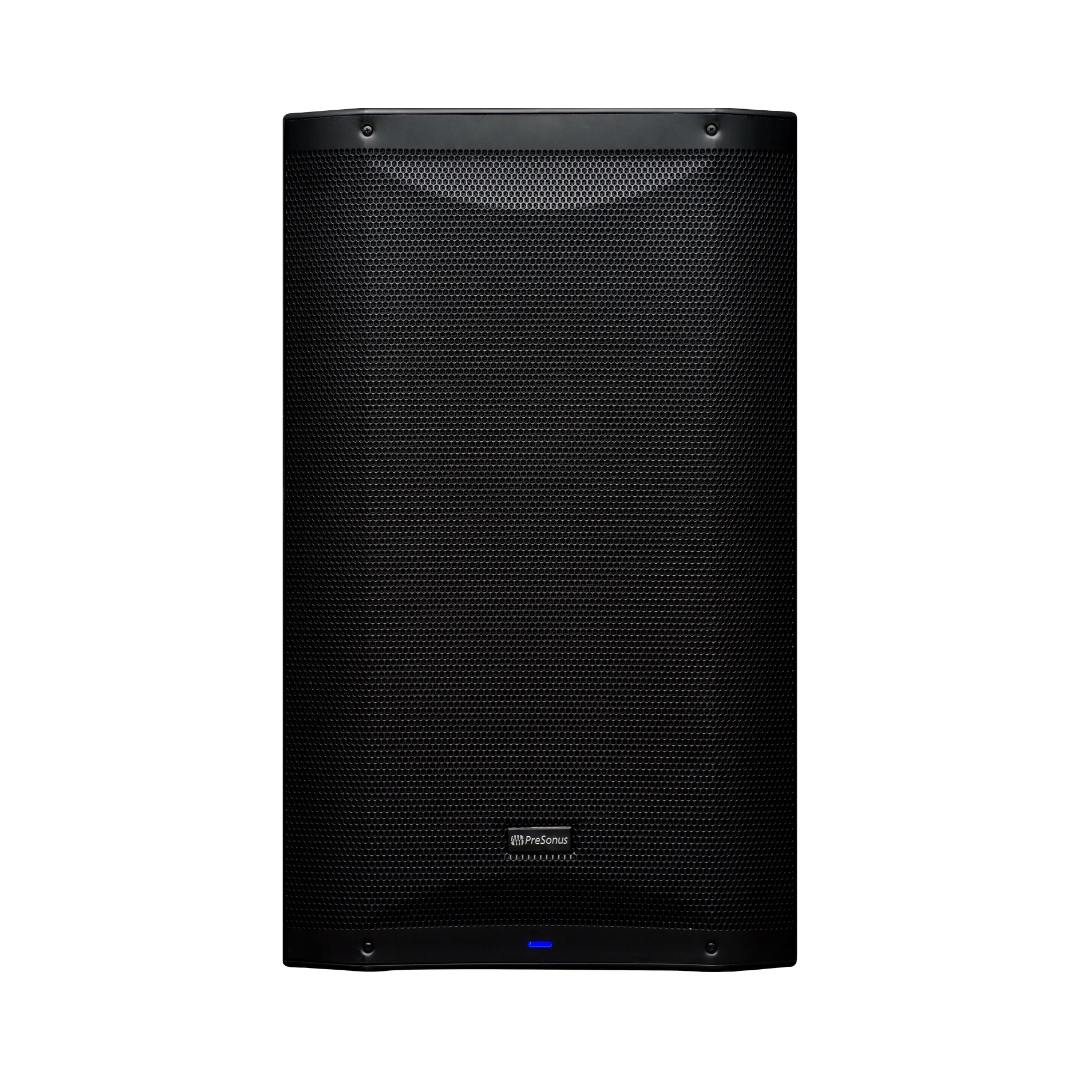 PreSonus AIR15 powered speaker with a 15-inch driver, delivering 1200W of sound for professional audio applications.