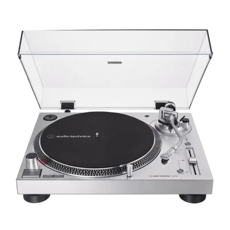 Audio-Technica AT-LP120XUSB Stereo Turntable with USB (Silver)