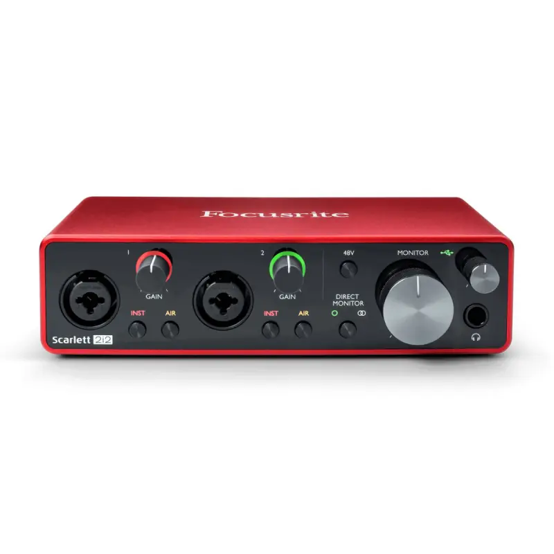 Focusrite Scarlett 2i2 Audio Interface (3rd Generation)