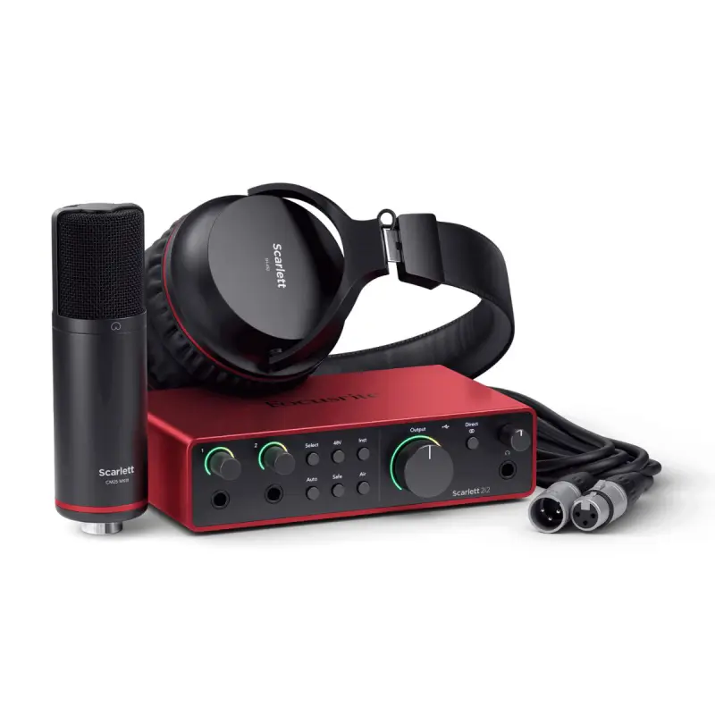 Focusrite Scarlett 2i2 Studio 4th Gen Recording Bundle - Image 2
