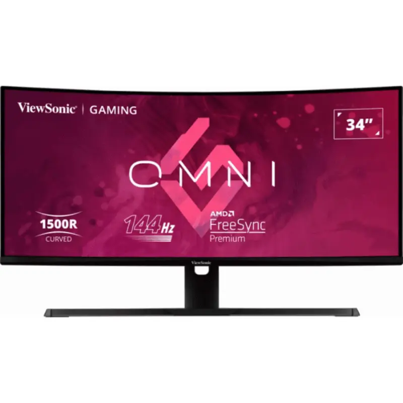 ViewSonic - VX3418-2KPC(Gaming high end) - 34” 144Hz Ultrawide Curved Gaming Monitor