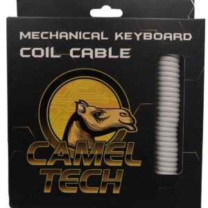 Camel Tech Coiled Cable - White