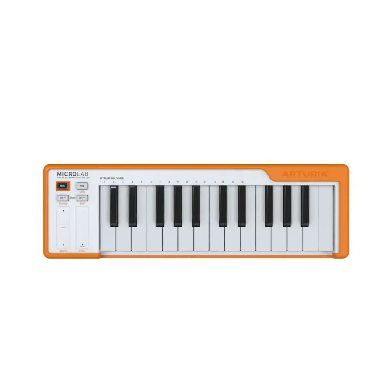 Arturia MicroLab Smart Keyboard Controller - Orange