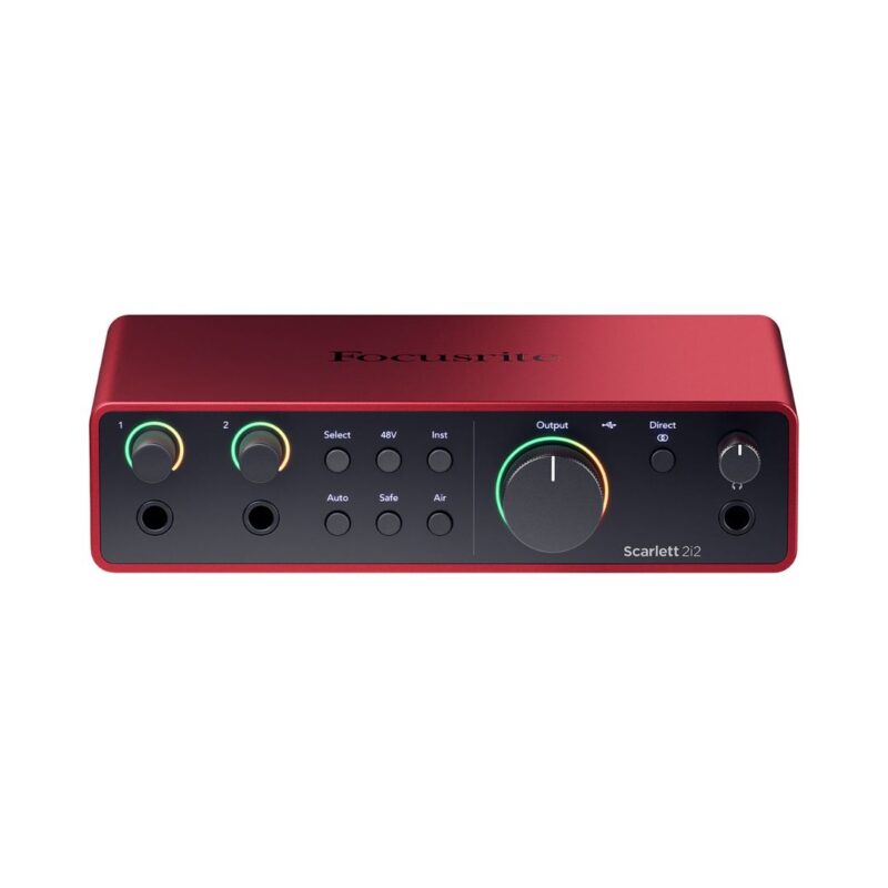 Focusrite Scarlett 2i2 4th Gen USB Audio Interface