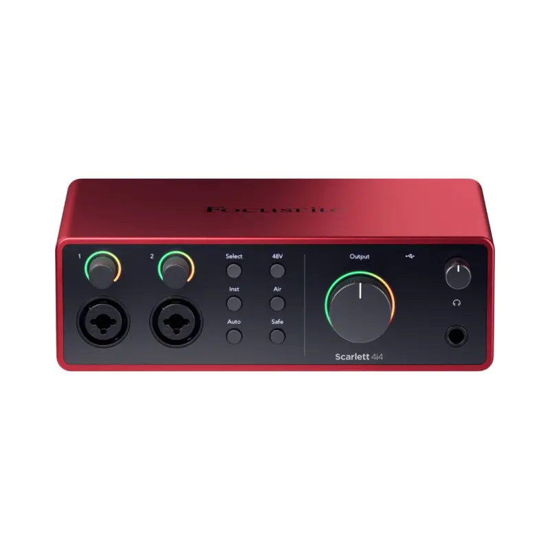 Focusrite Scarlett 4i4 4th Gen USB Audio Interface