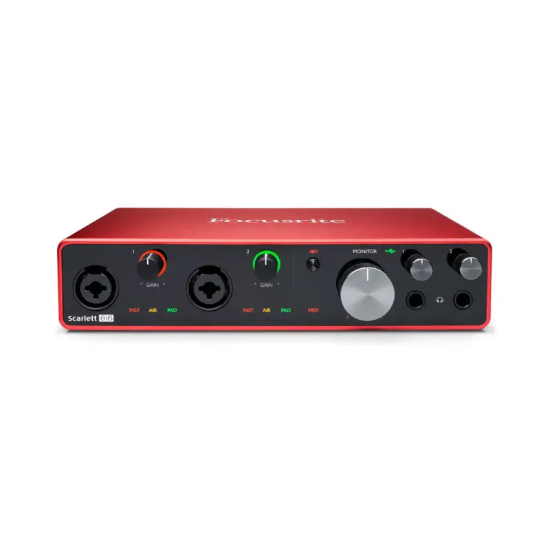 Focusrite Scarlett 8i6 3rd Gen USB Audio Interface