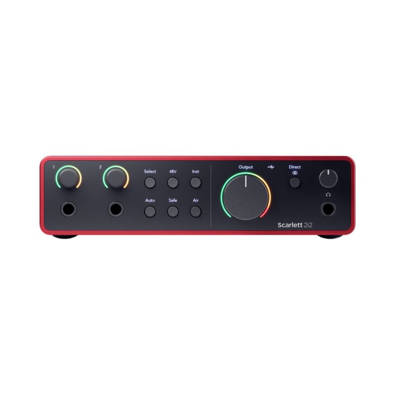 Focusrite Scarlett 2i2 4th Gen USB Audio Interface - Image 2