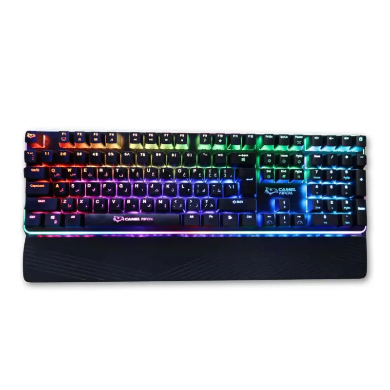 Camel Tech Sahara Keyboard/Red Switch - Black - Image 3