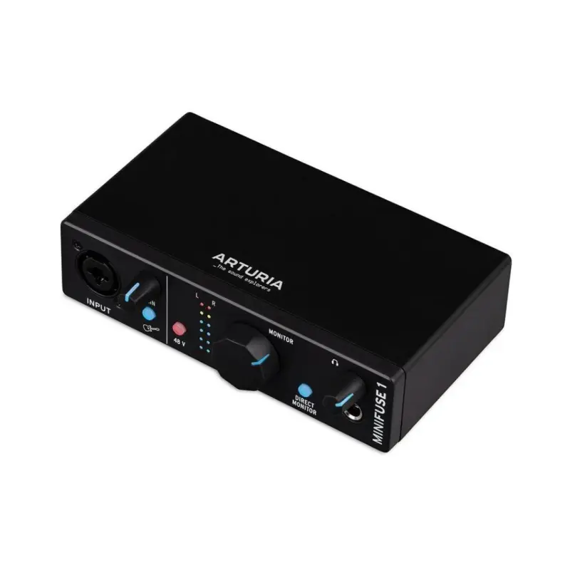 Arturia MiniFuse 1 USB-C Audio Interface- Black - Image 2