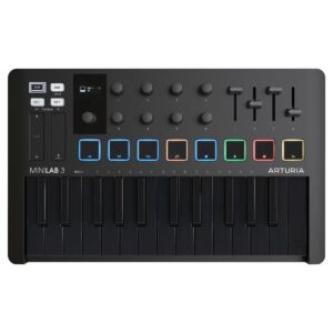 Arturia MiniLab MK3 25-key Controller - Deep Black
