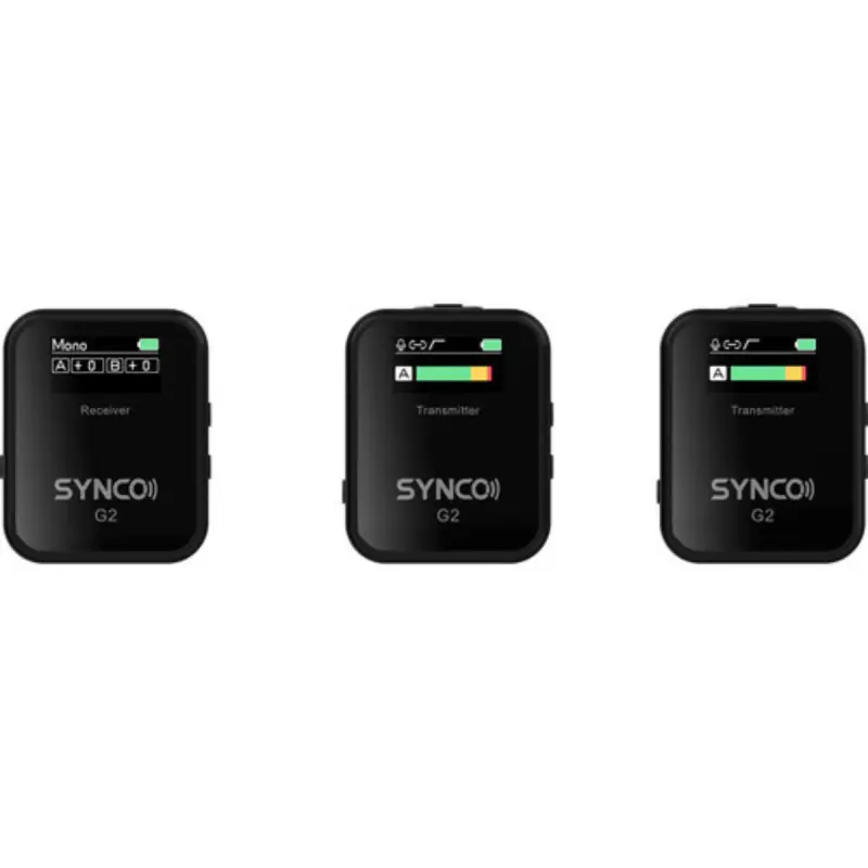 Synco G2-A2 Ultracompact 2-Person Digital Wireless Microphone System - Image 2
