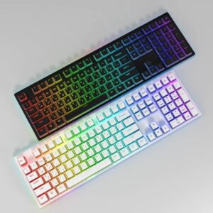 Camel Tech Pudding Keycaps - Black