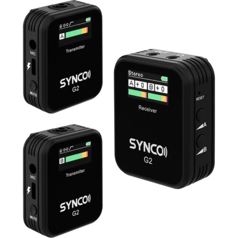 Synco G2-A2 Ultracompact 2-Person Digital Wireless Microphone System