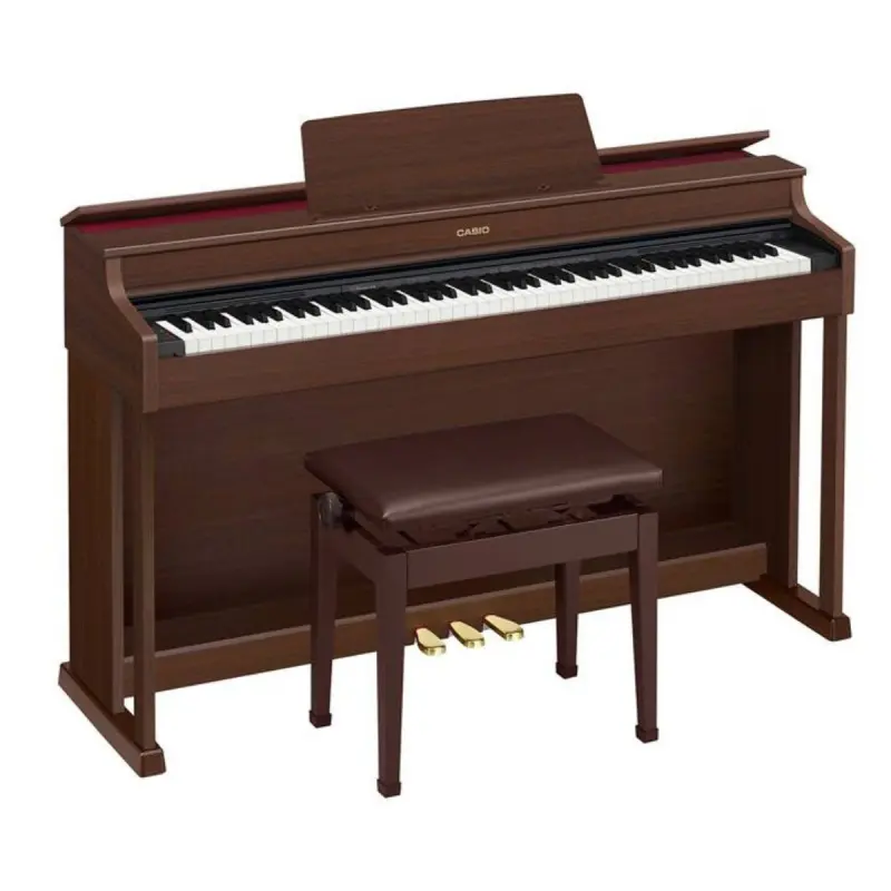 Casio AP-470 Celviano Digital Piano with Bench - Brown