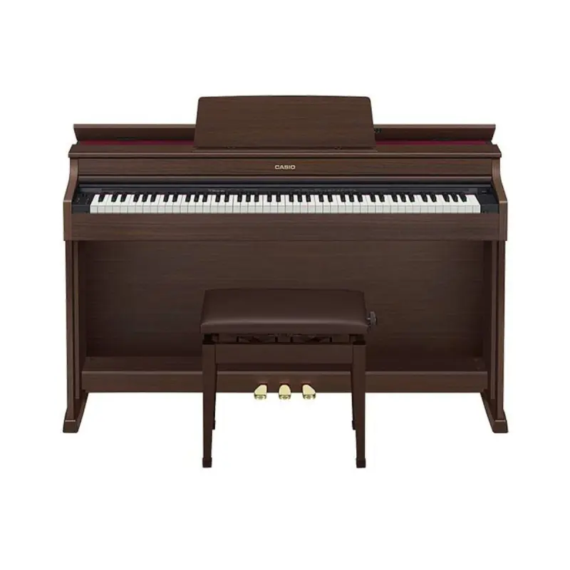 Casio AP-470 Celviano Digital Piano with Bench - Brown - Image 2