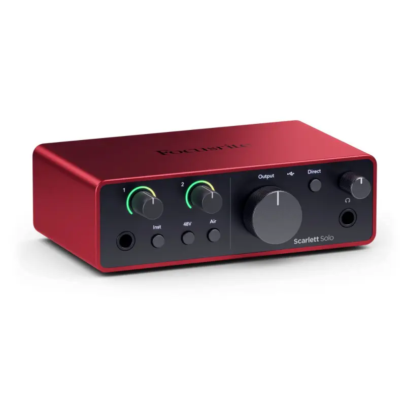 Focusrite Scarlett Solo 4th Gen USB Audio Interface - Image 3