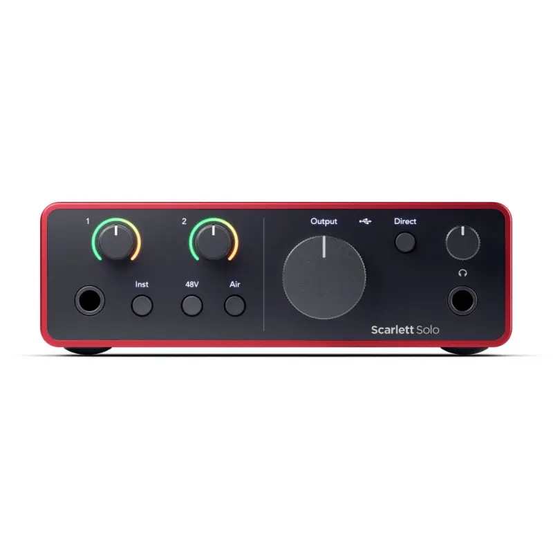 Focusrite Scarlett Solo 4th Gen USB Audio Interface - Image 2