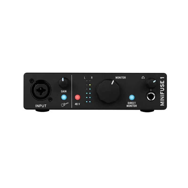 Arturia MiniFuse 1 USB-C Audio Interface- Black