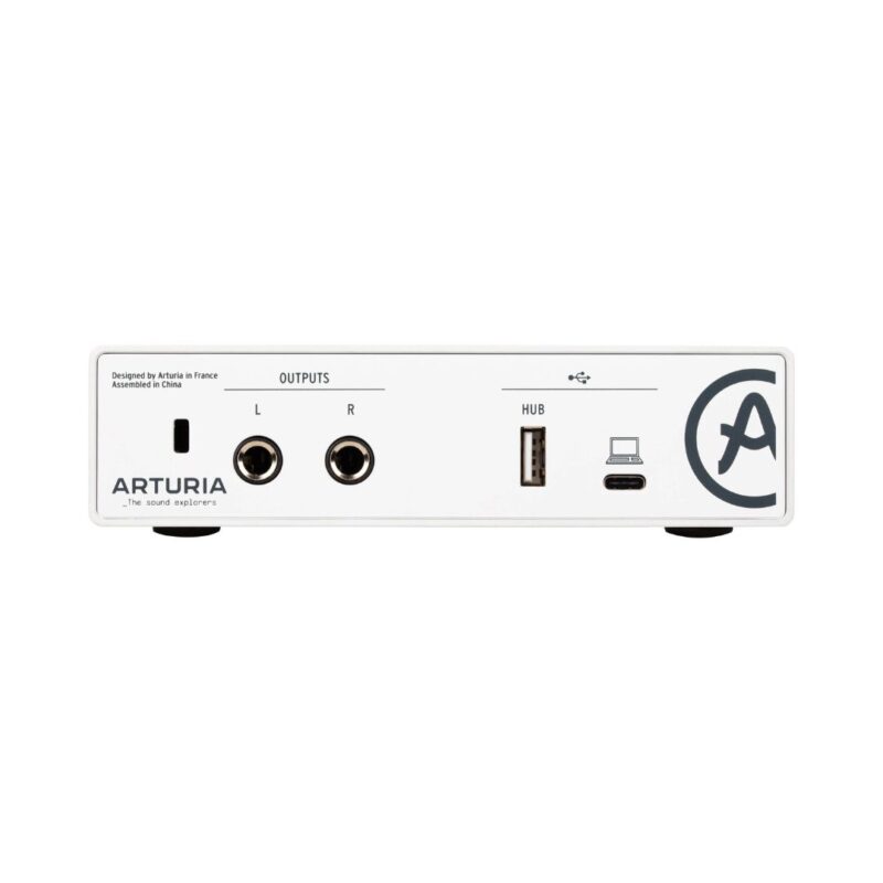 Arturia MiniFuse 1 USB Type-C Audio Interface (White) - Image 4