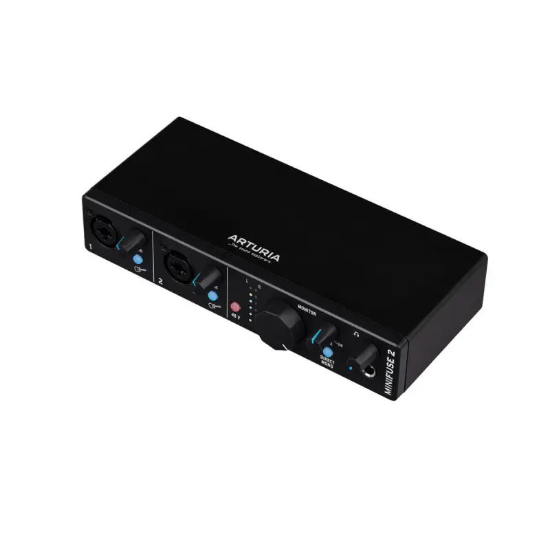 Arturia MiniFuse 2 USB-C Audio Interface Black - Image 2
