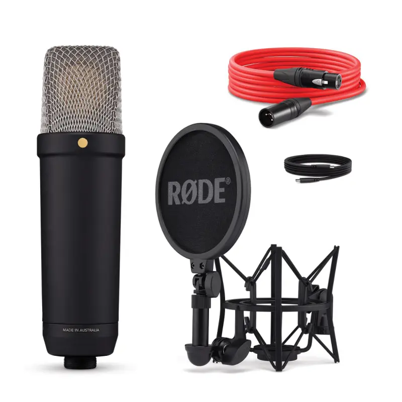 Rode NT1 5th Generation Condenser Microphone- Black - Image 3