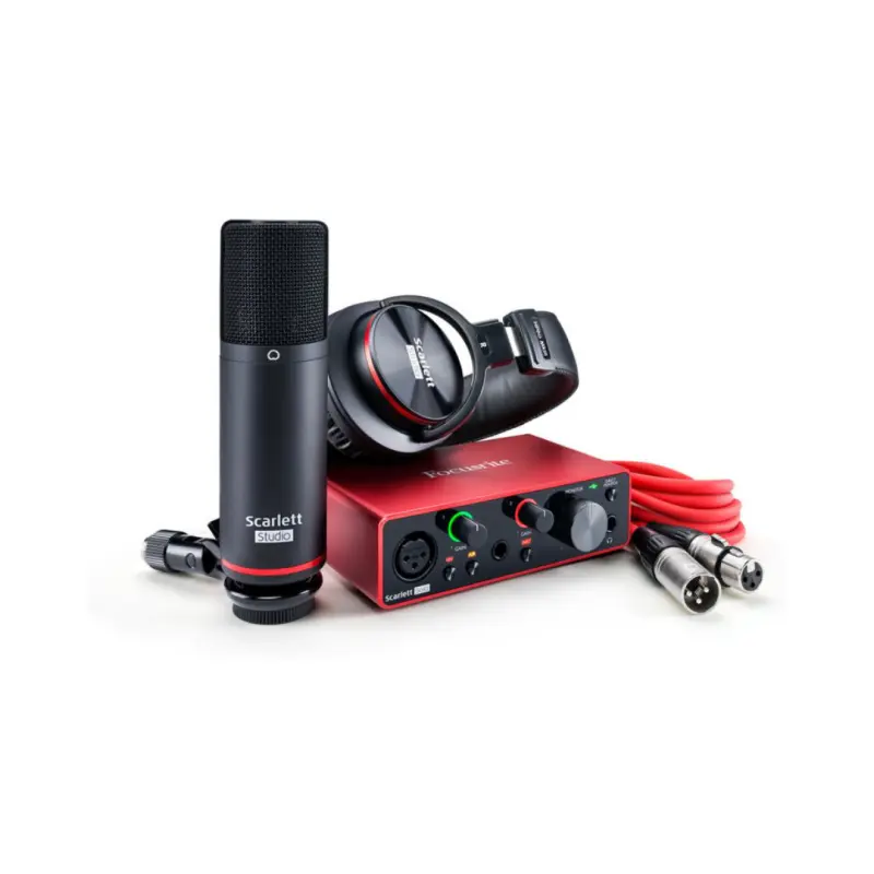 Focusrite Scarlett Solo Studio 3rd Gen Recording Bundle