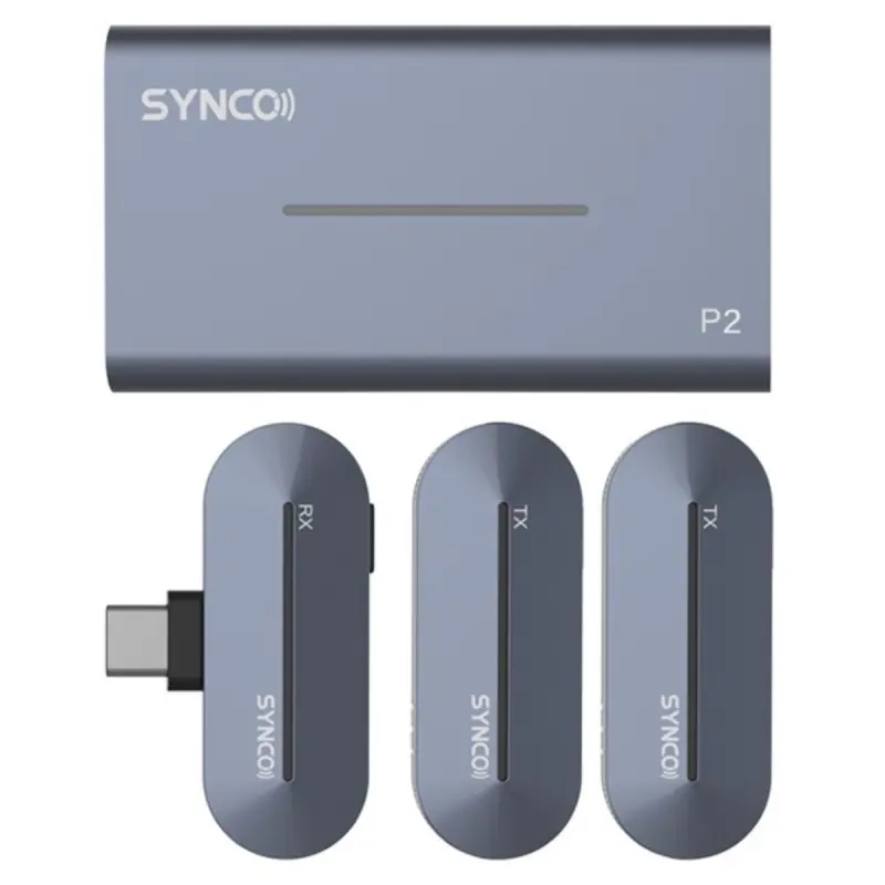 Synco - P2T-BL - 2.4G Wireless Mic-Black - Image 4