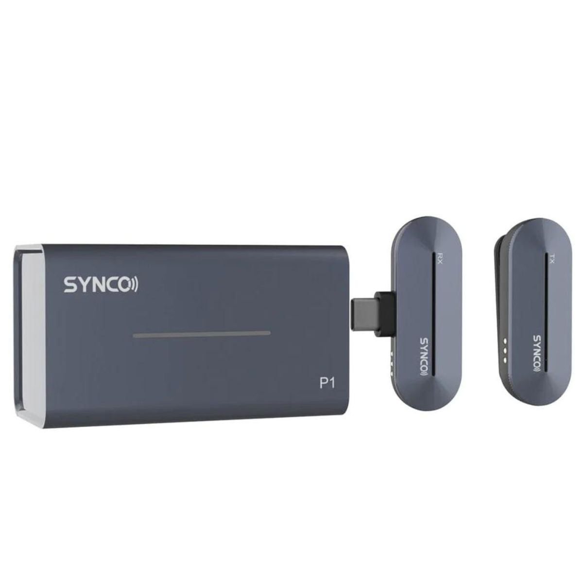 Synco P1T 2,4 GHz Microphone Lavalier sans fil pour le téléphone Android  Type-C
