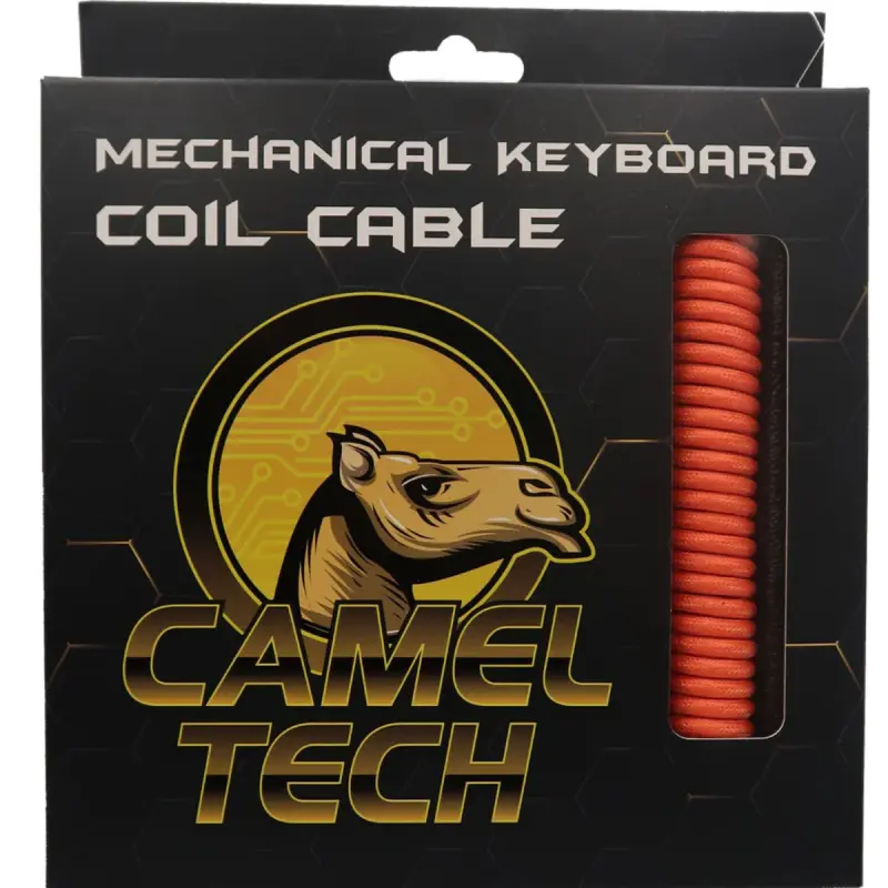 Camel Tech Coiled Cable - Orange